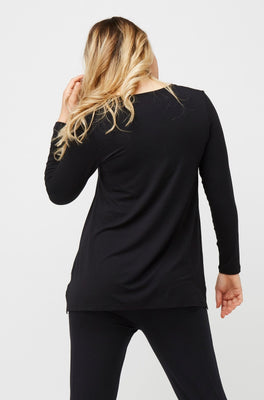 Swing Long Sleeve Sample - Black