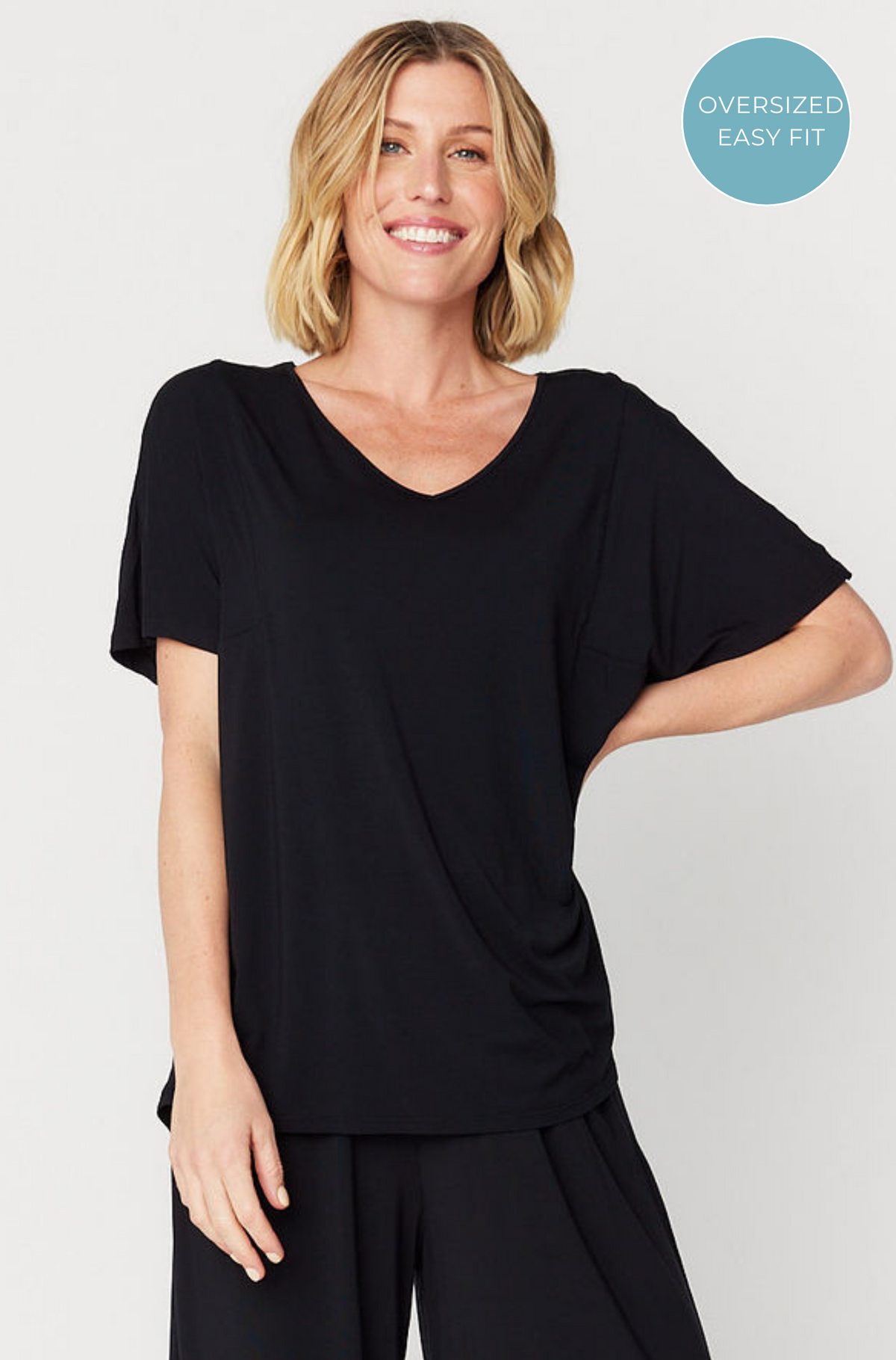 Ivy Swing Tee - Black