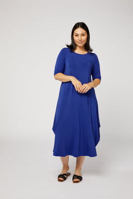 Original Tri Dress Sample - Sapphire