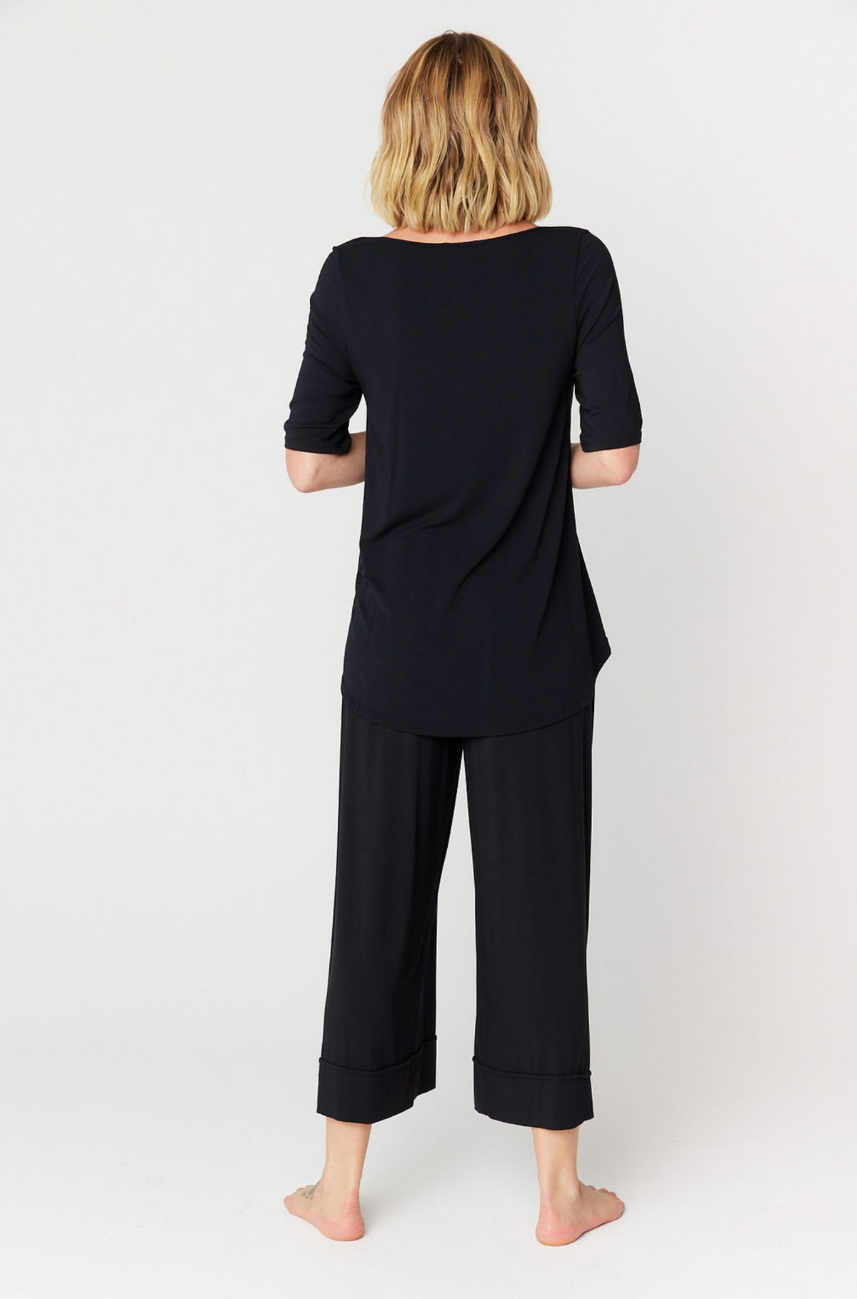 Culotte Resort Pant - Black