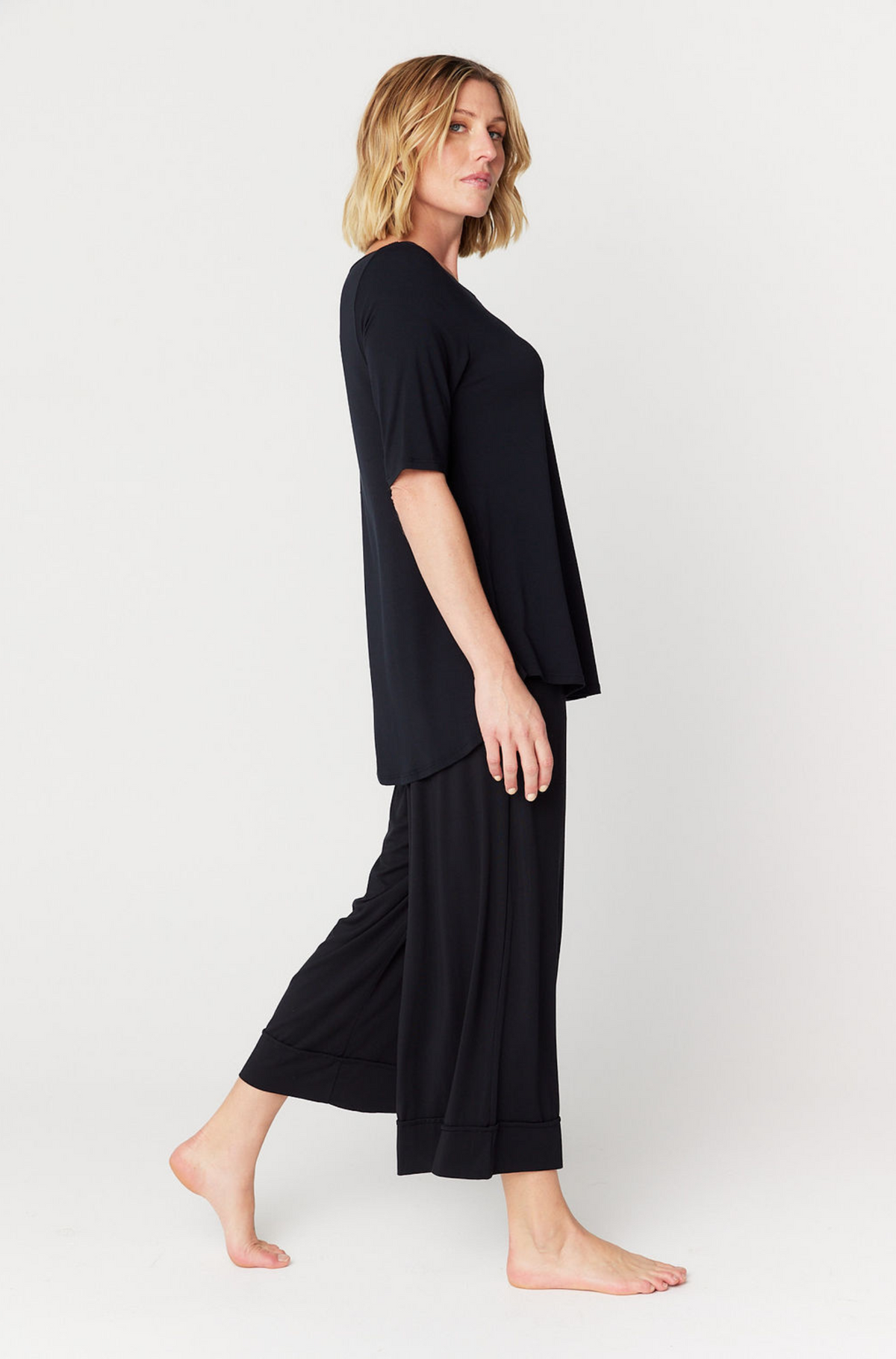 Culotte Resort Pant - Black