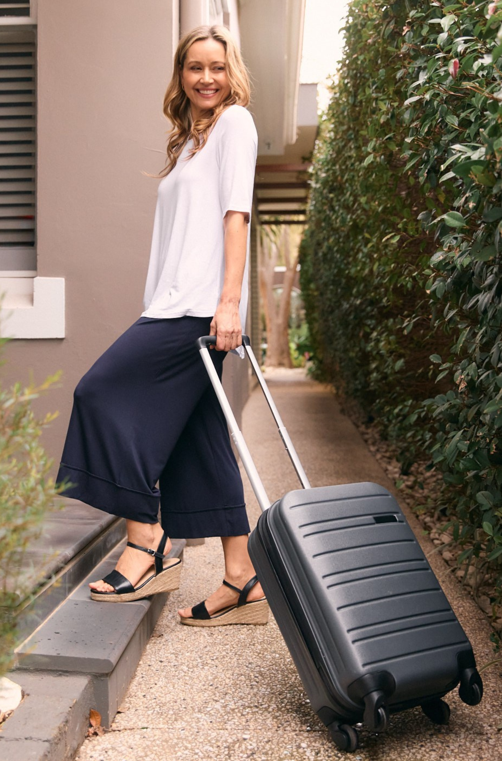 Culotte Resort Pant - French Navy