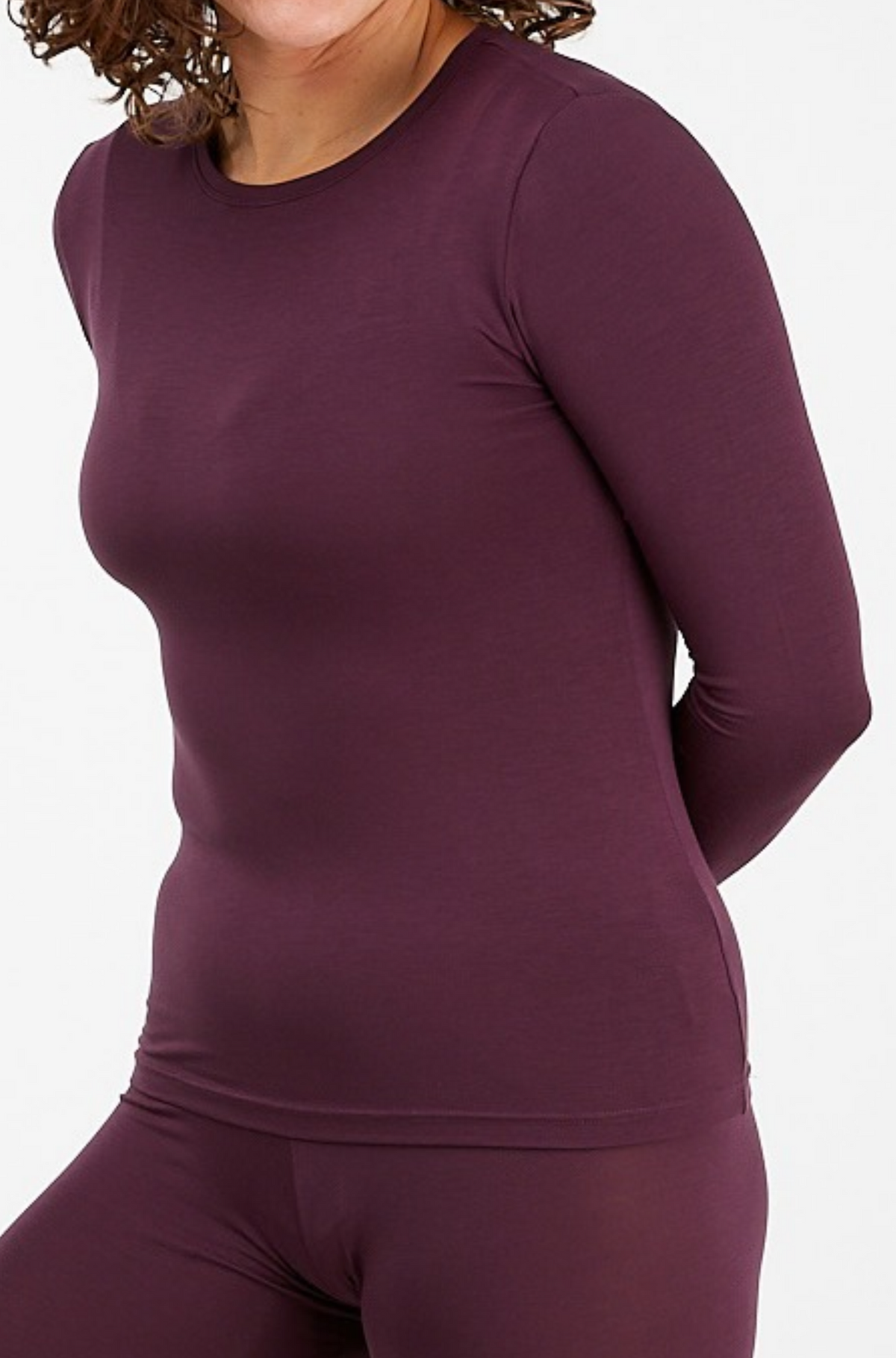 High Neck Long Sleeve Sample | Wine