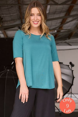 Elbow Swing Tee - Peacock