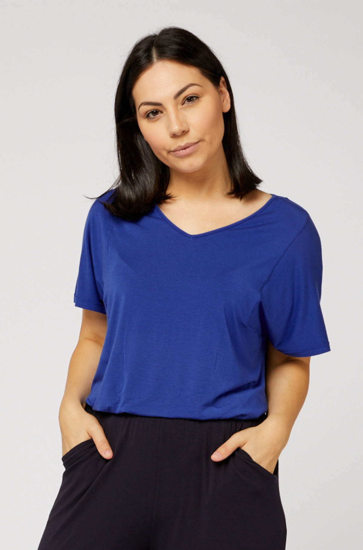 Ivy Swing Tee Sapphire