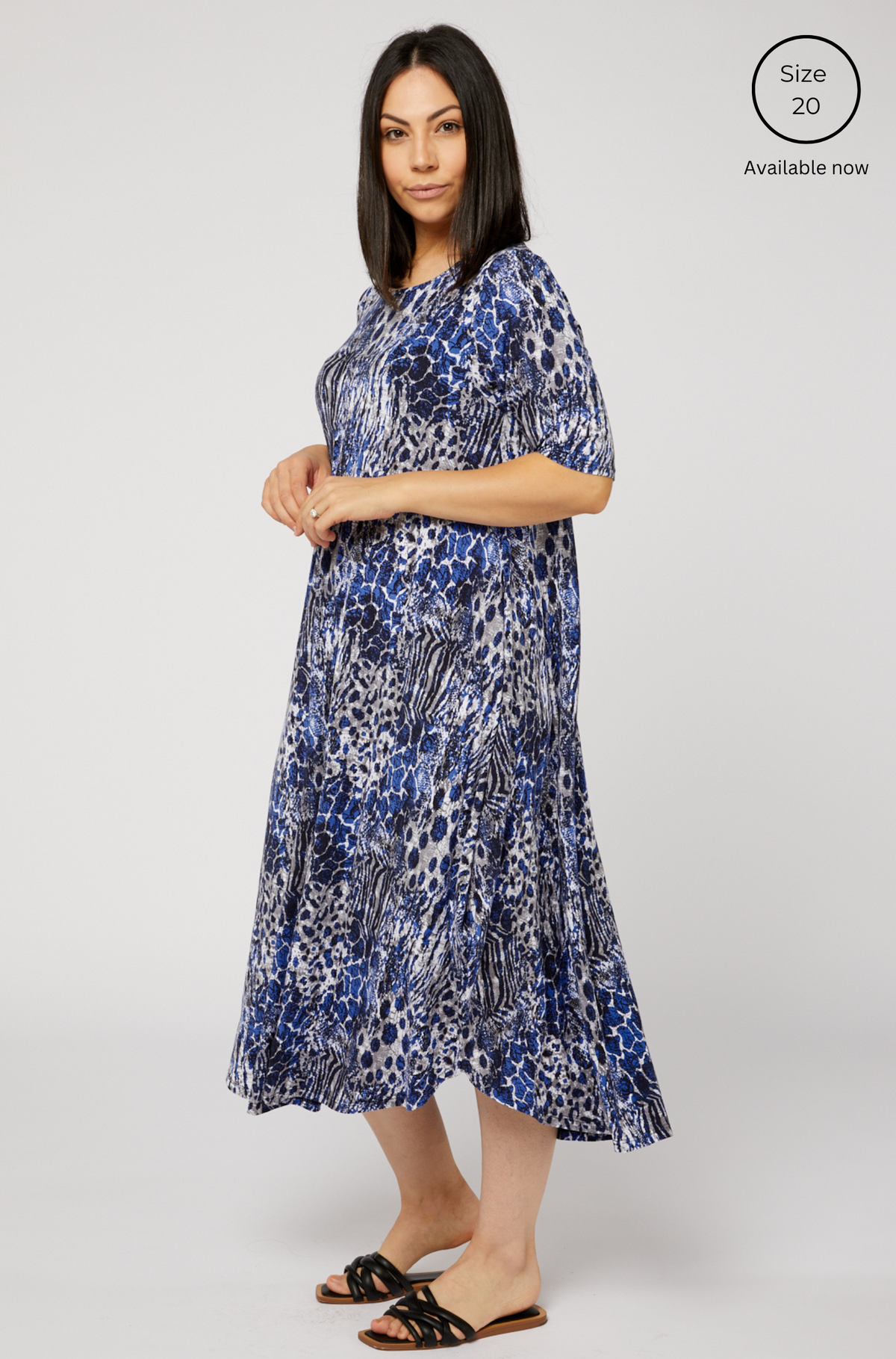 Original Tri Dress Animal