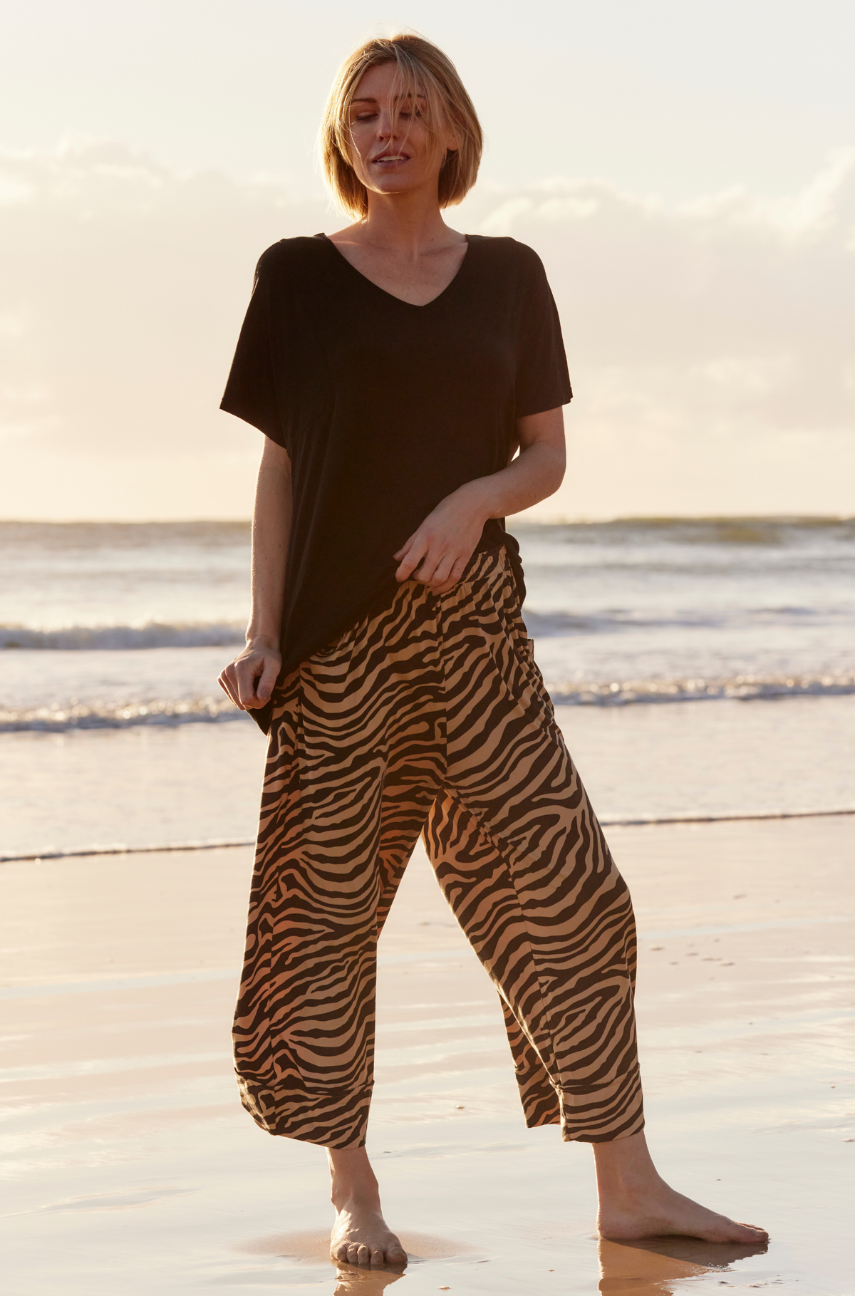 Culotte Resort Pant - Sahara