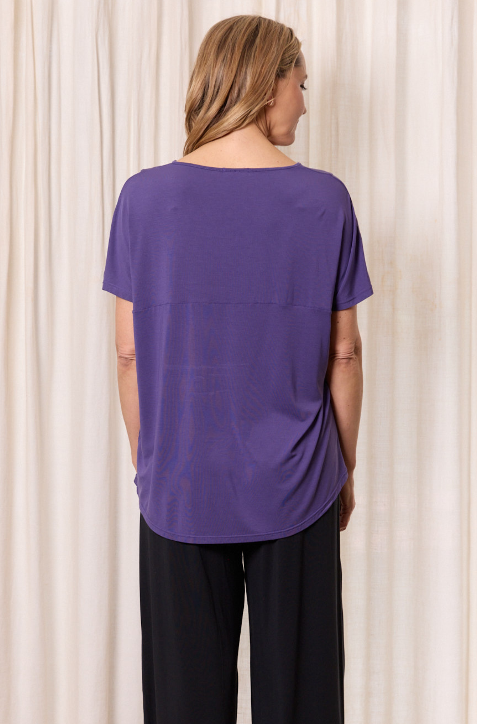 Ivy Swing Tee - Royal Purple