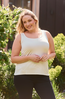 Relax Scoop Tank - Milk