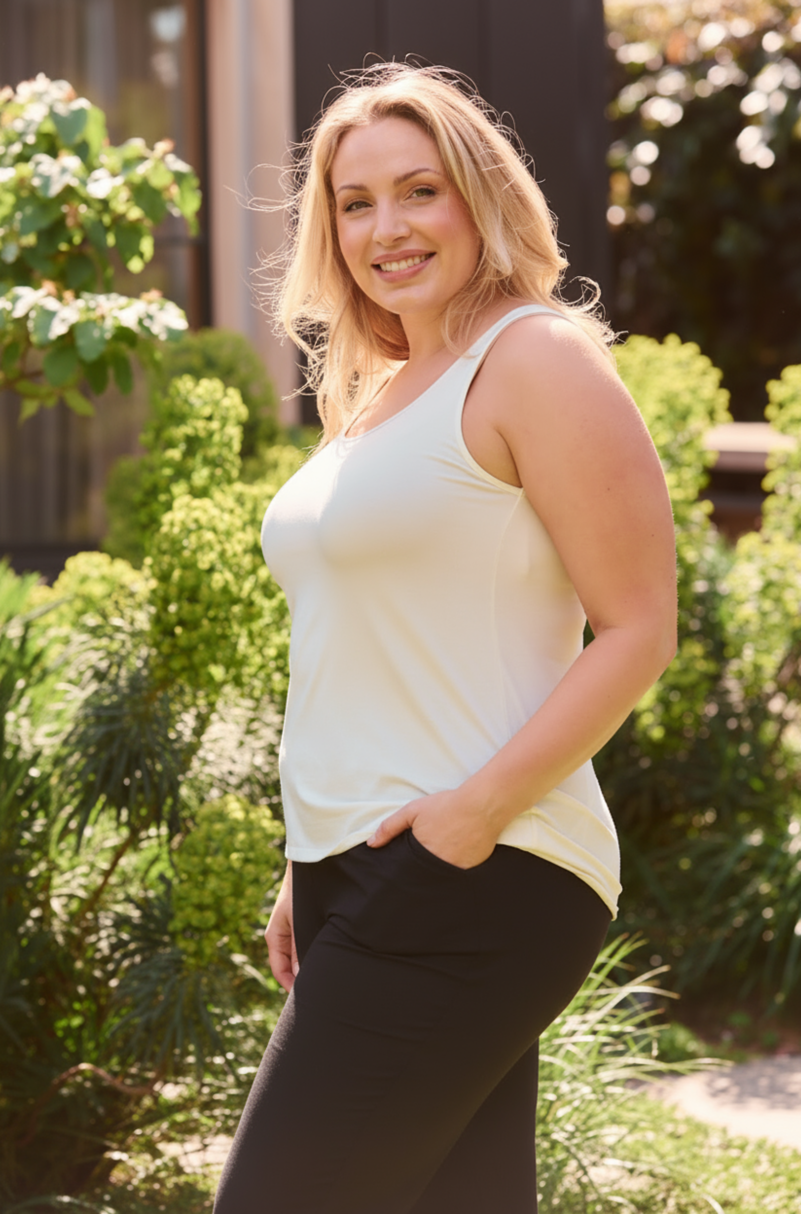 Relax Scoop Tank - Milk