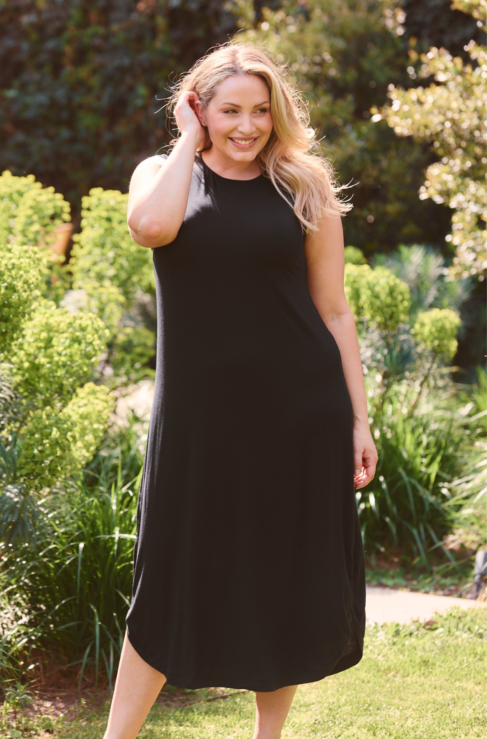 Willow Maxi Dress - Black