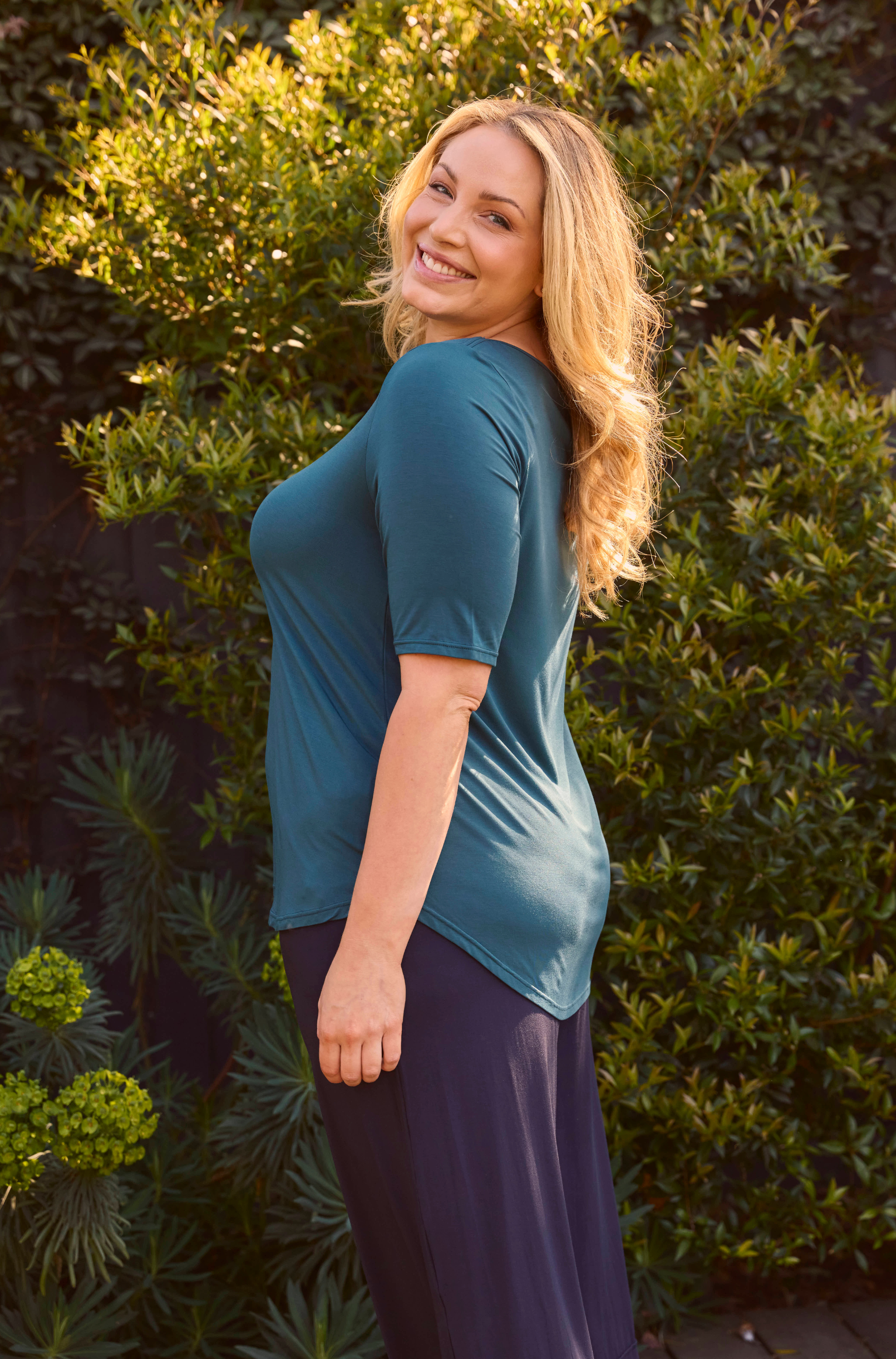 Elbow Swing Tee - Spruce