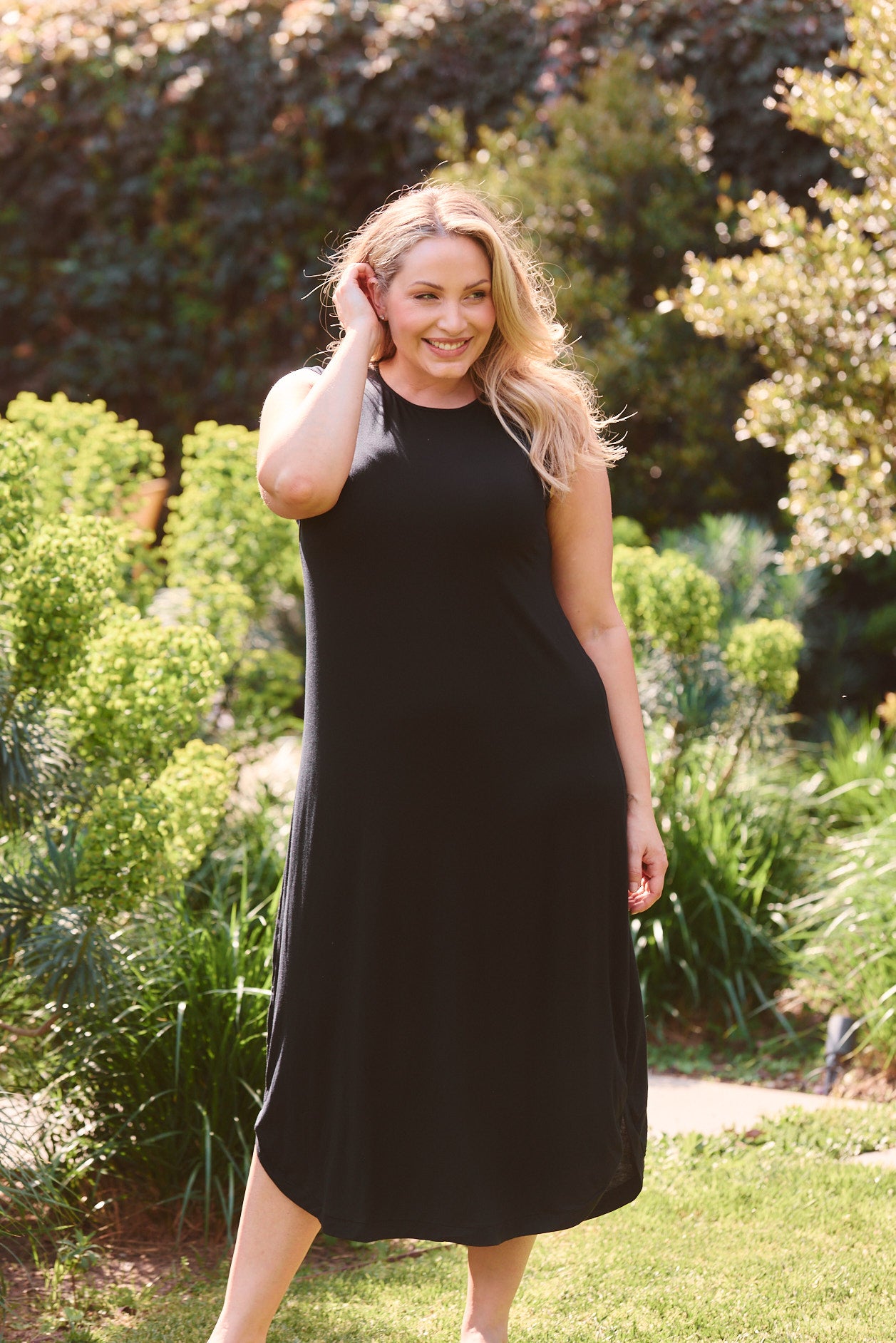 Willow Maxi Dress - Black