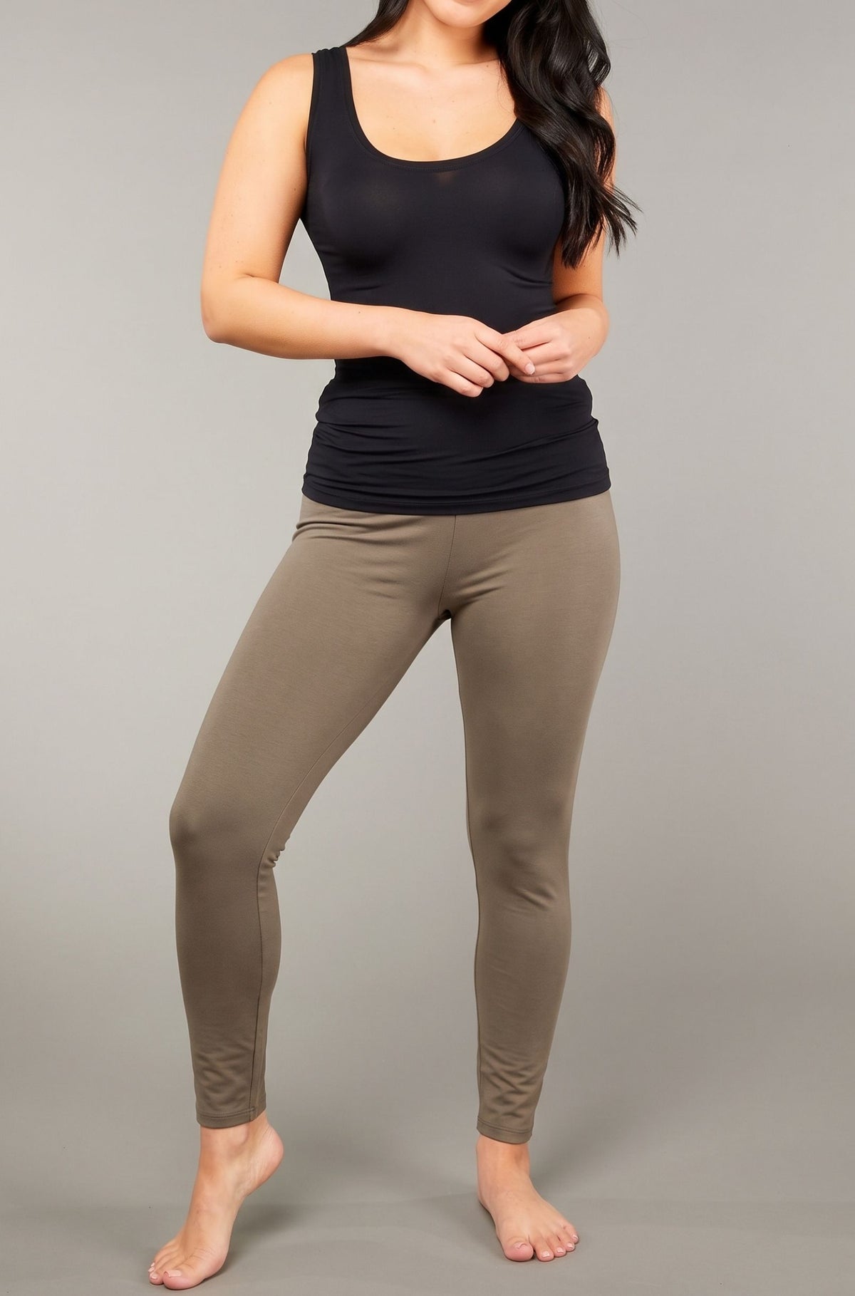 Long Legging - Chestnut