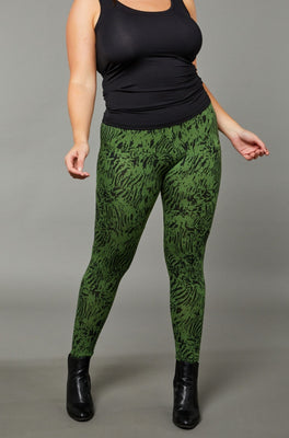 Long Legging Sample - Tiger Green
