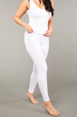 Long Legging Sample - White