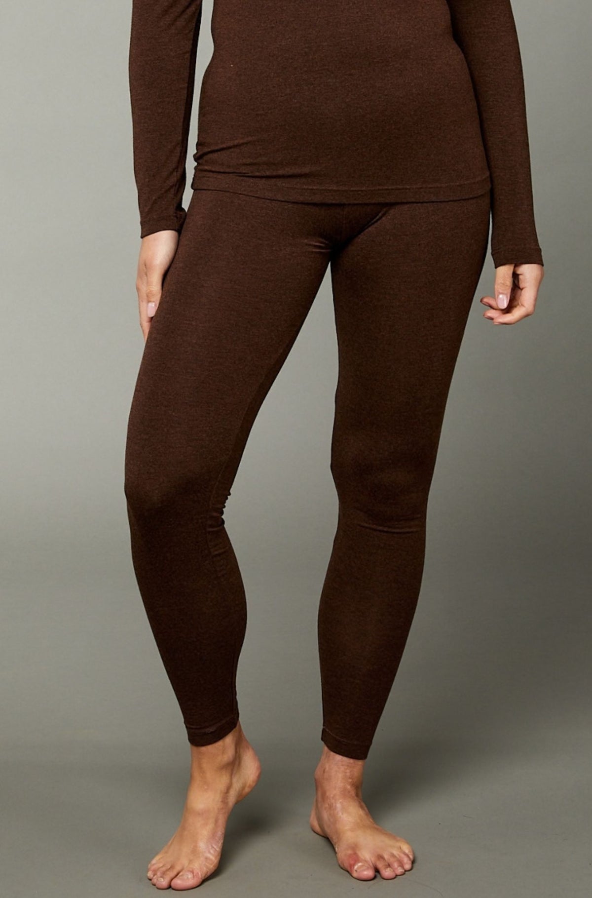 Long Legging Sample - Chocolate