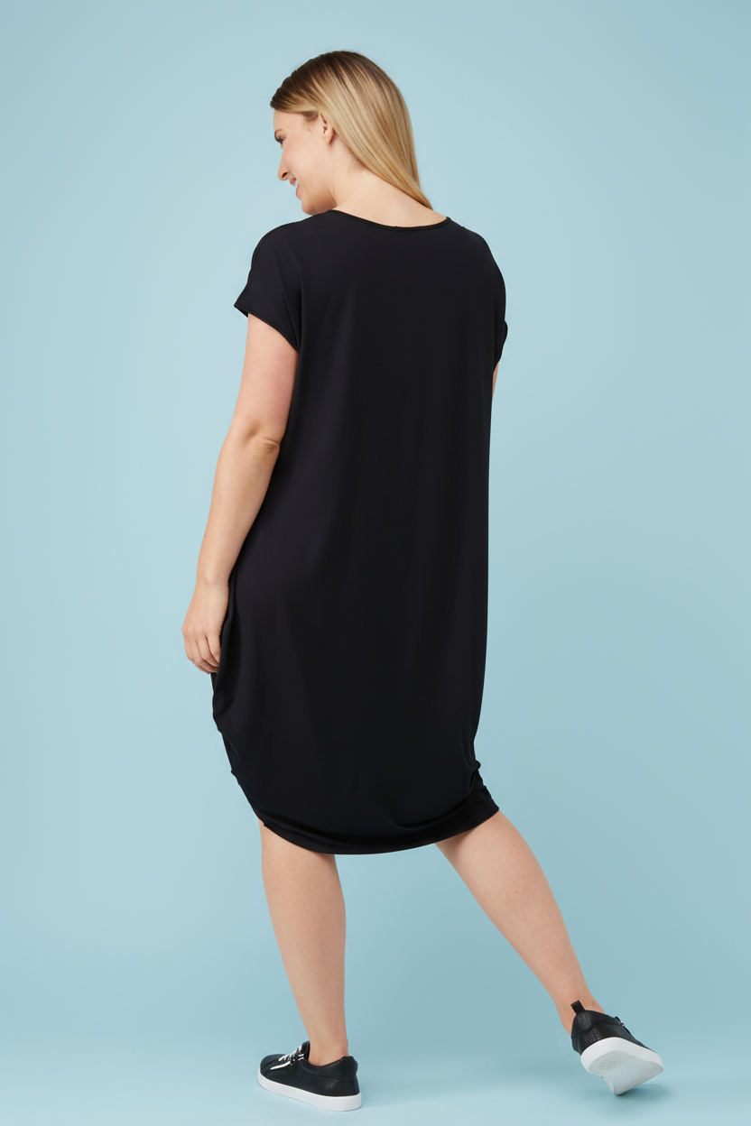 Tulip Dress - Black