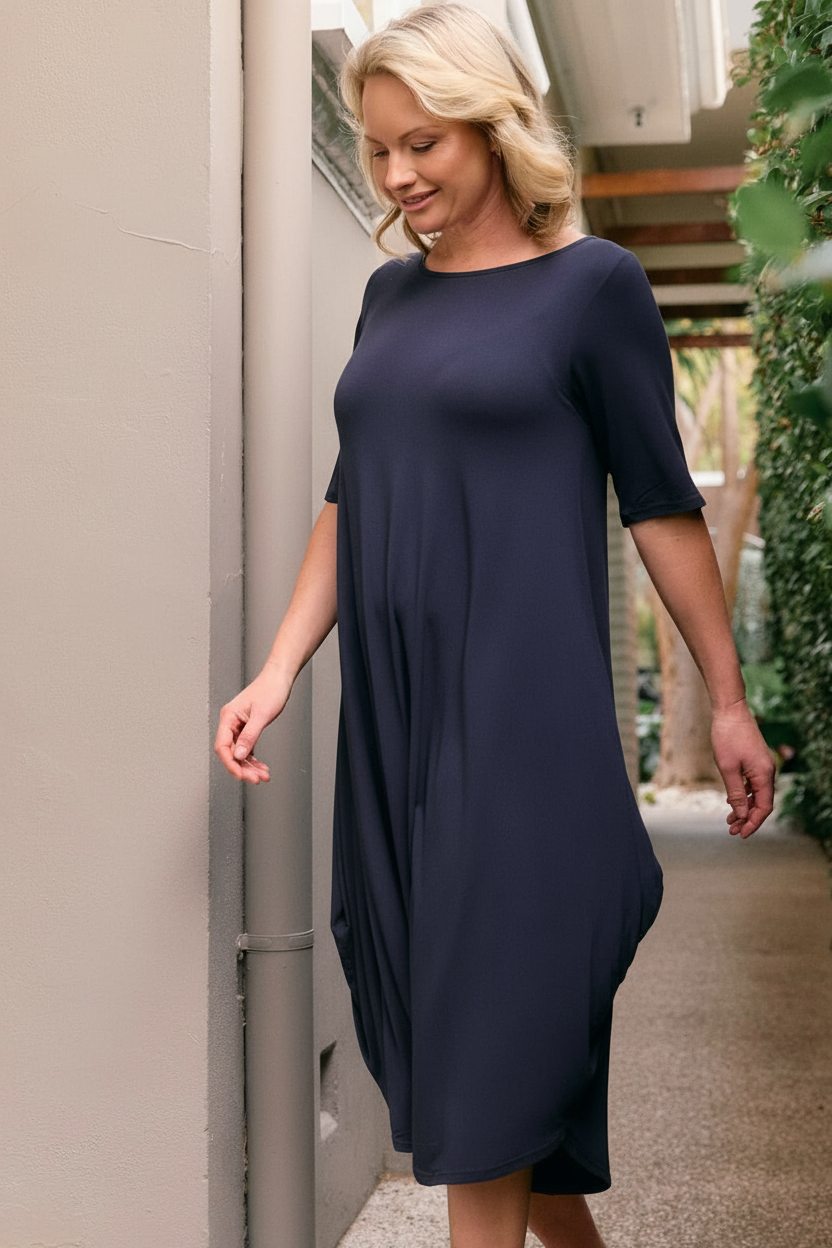 Original Tri Dress - French Navy