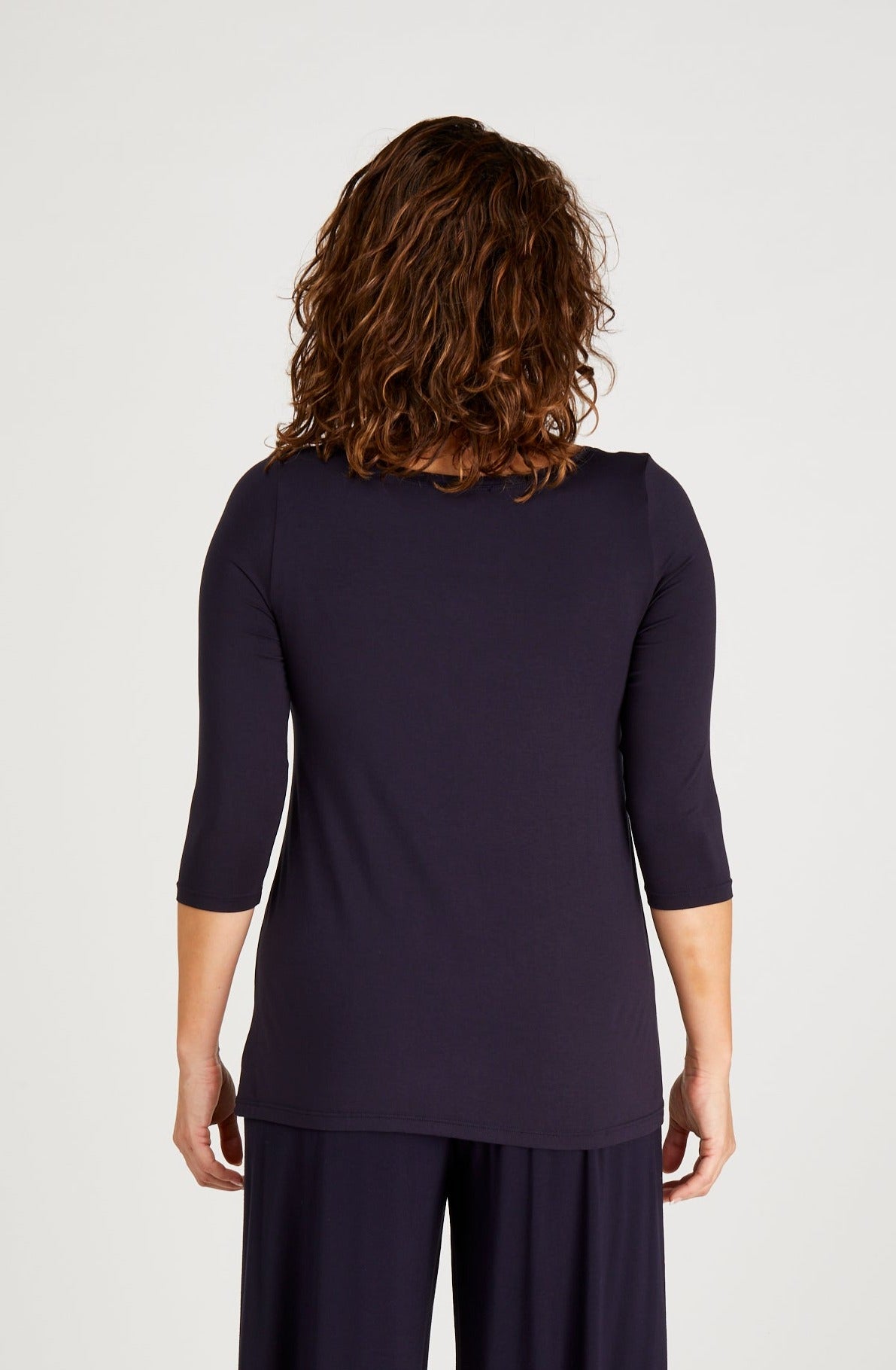 Swing 3/4 Sleeve French Navy