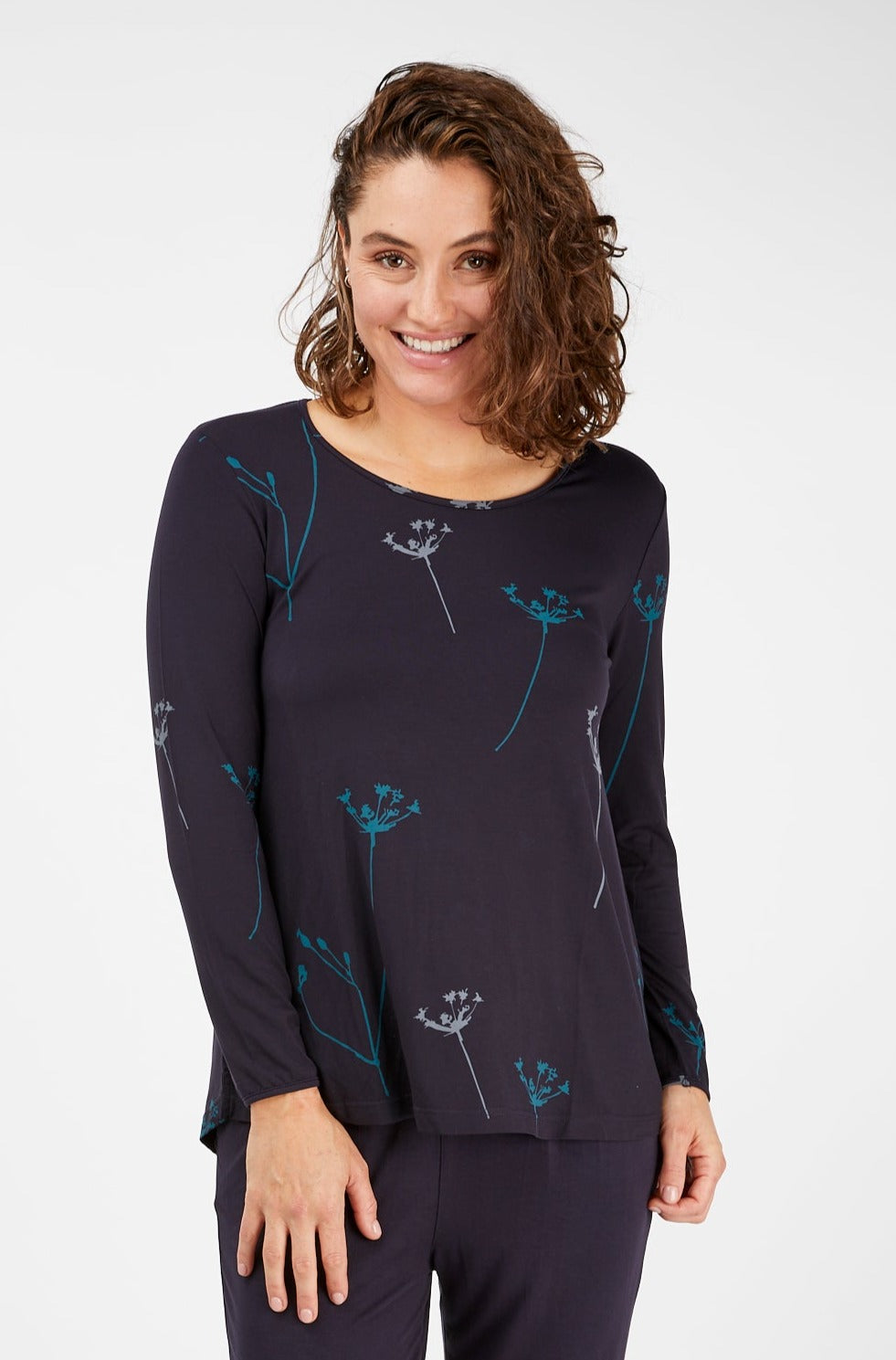 Split Hem Long Sleeve Dandelion