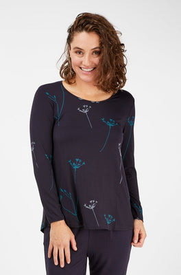 Split Hem Long Sleeve - Dandelion