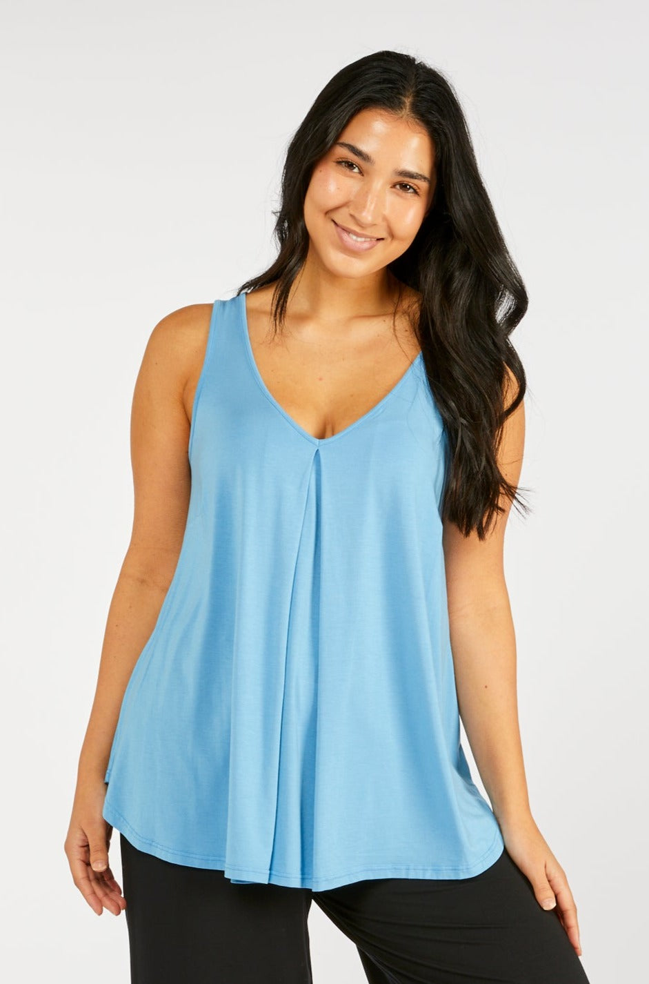 V-Neck Swing Regatta Blue