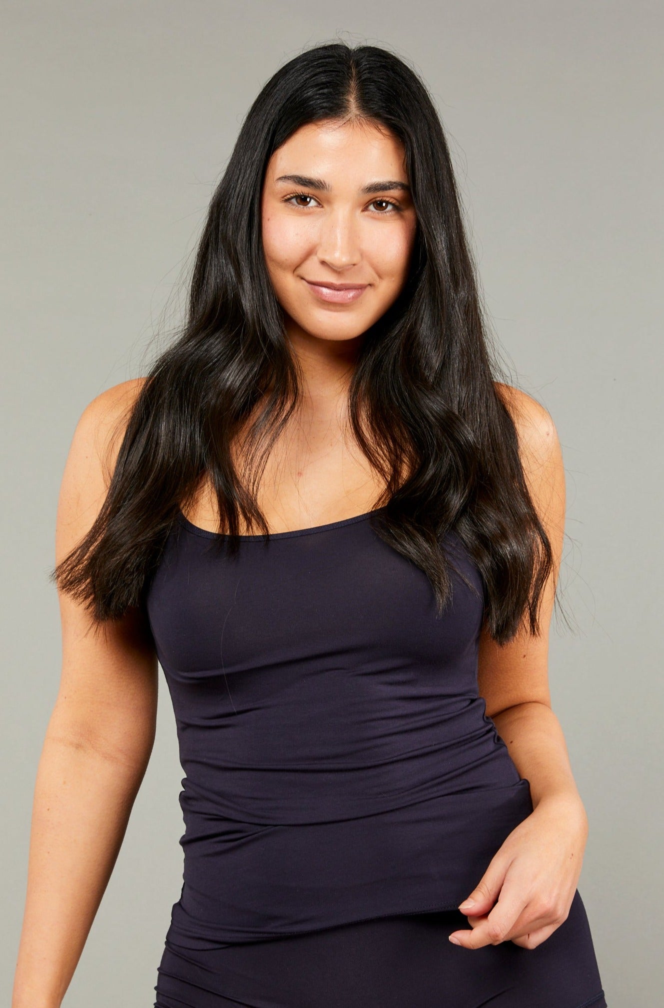 Shoestring Singlet French Navy