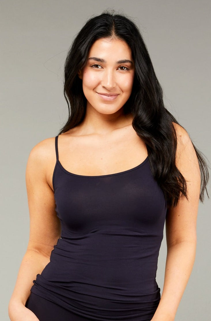 Shoestring Singlet French Navy