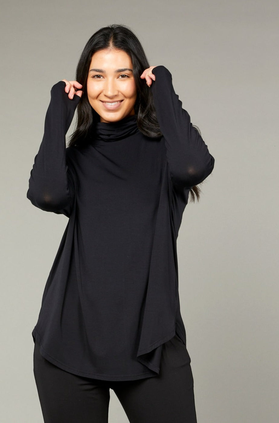Swing Turtle Neck Black