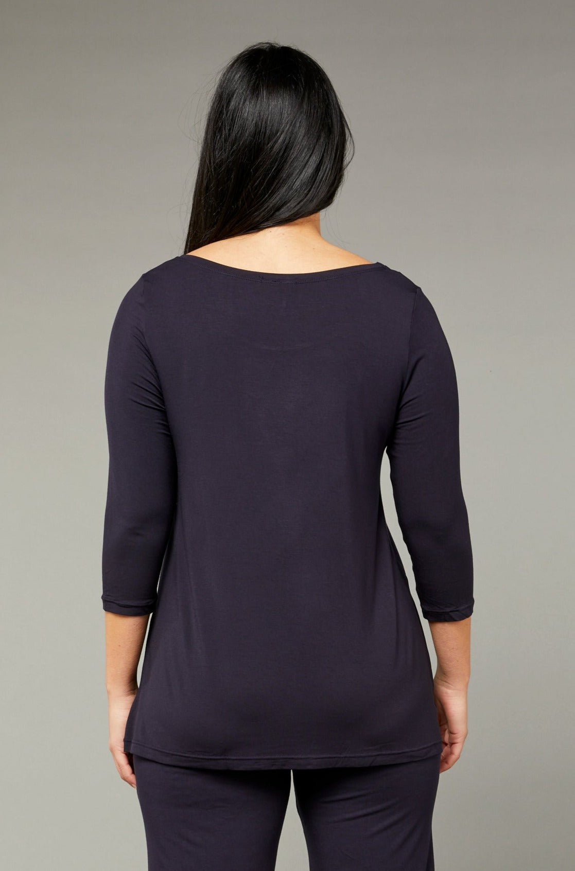 Swing 3/4 Sleeve French Navy