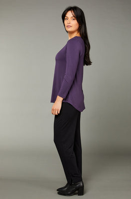 Cara Long Sleeve - Mulberry Purple