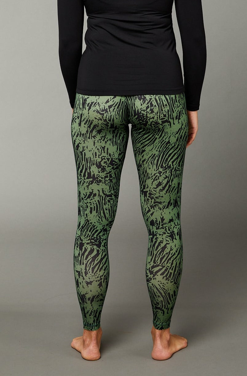 Long Legging Tiger Green