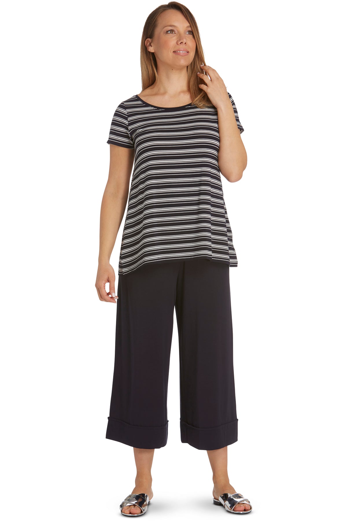 Swing Tee Capri Stripe