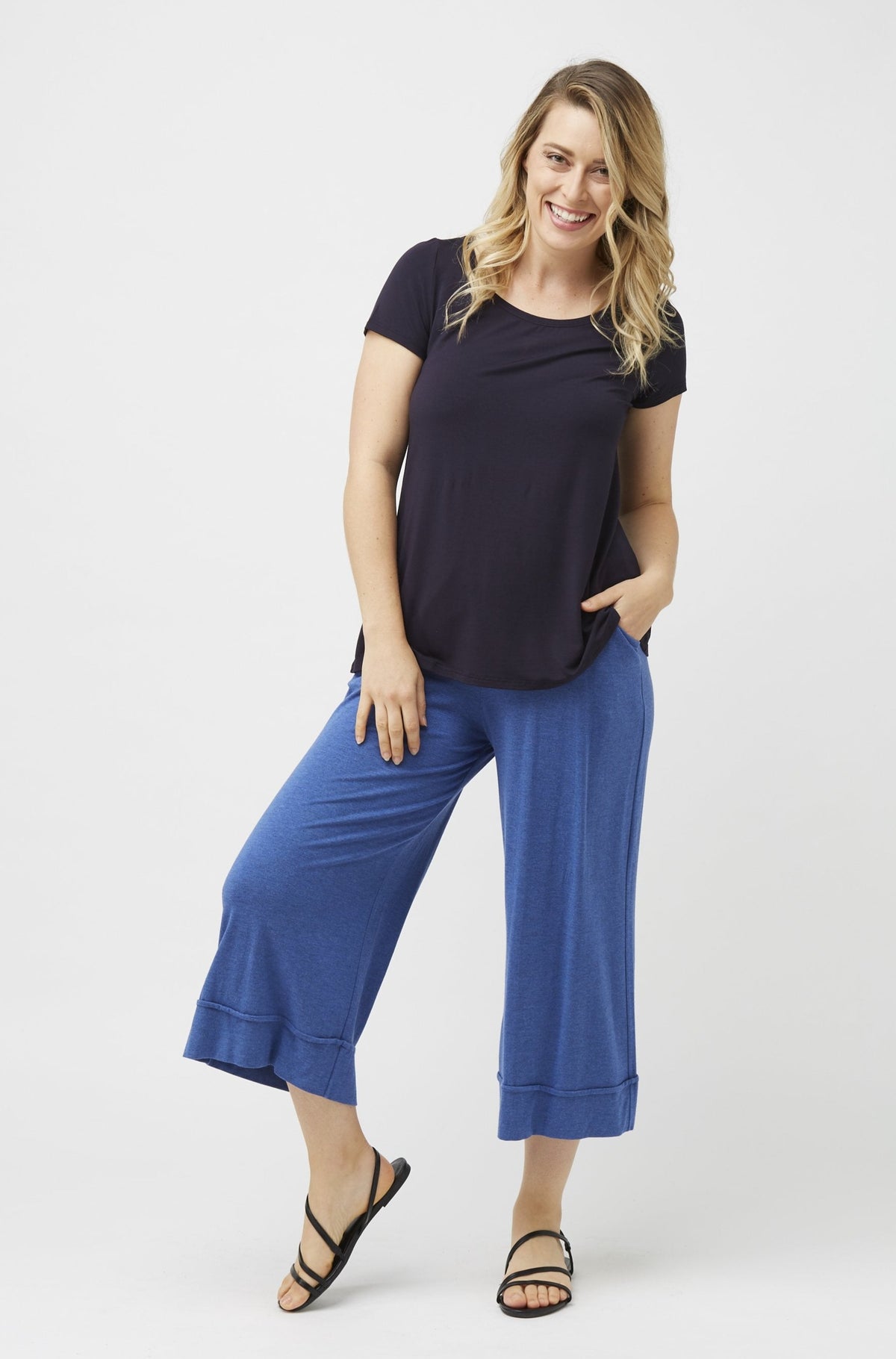 Culotte Resort Pant Denim