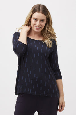 Swing 3/4 Sleeve - Blueprint