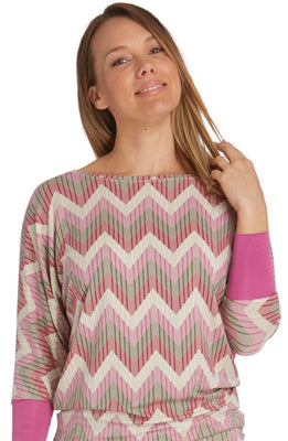 3/4 Sleeve Batwing - Fiesta