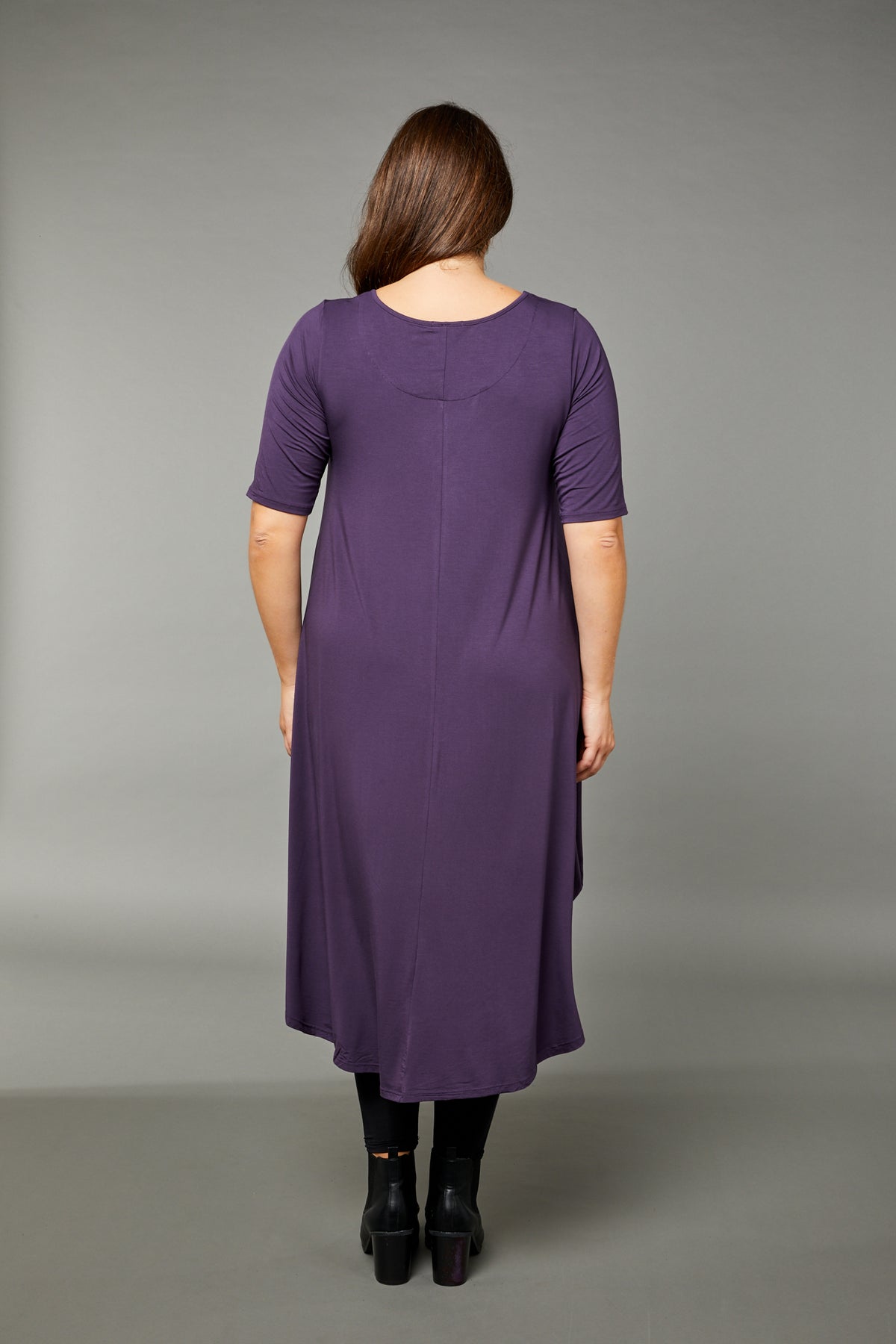 Original Tri Dress Mulberry Purple