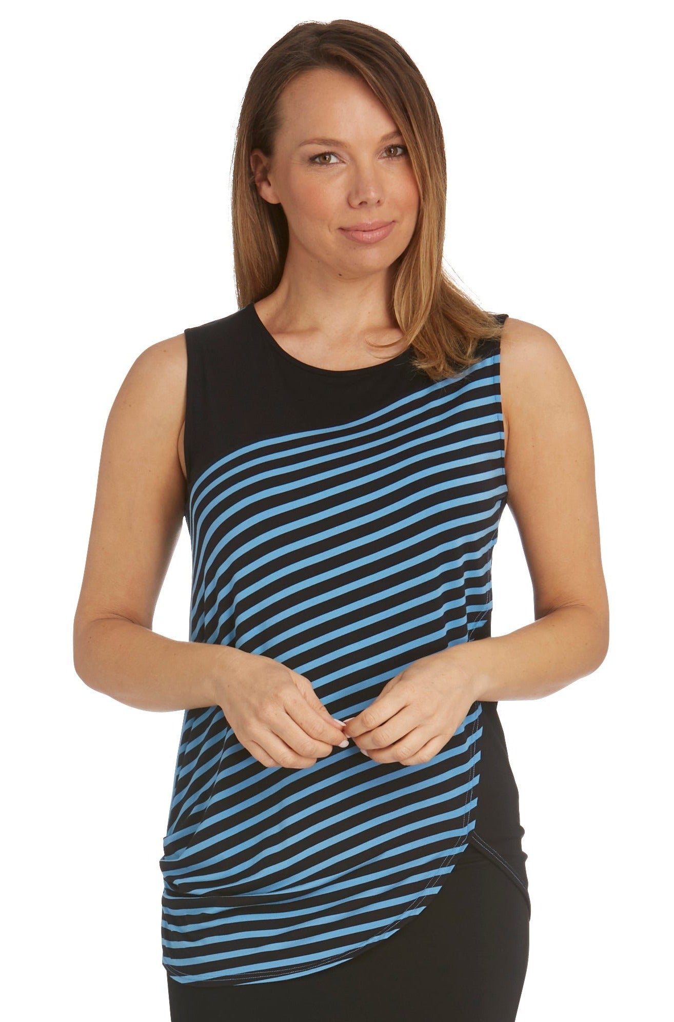 A-Line Tank Regatta Stripe