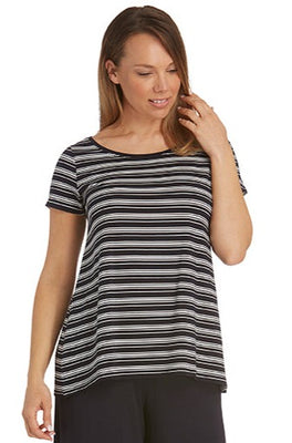 Swing Tee - Capri Stripe