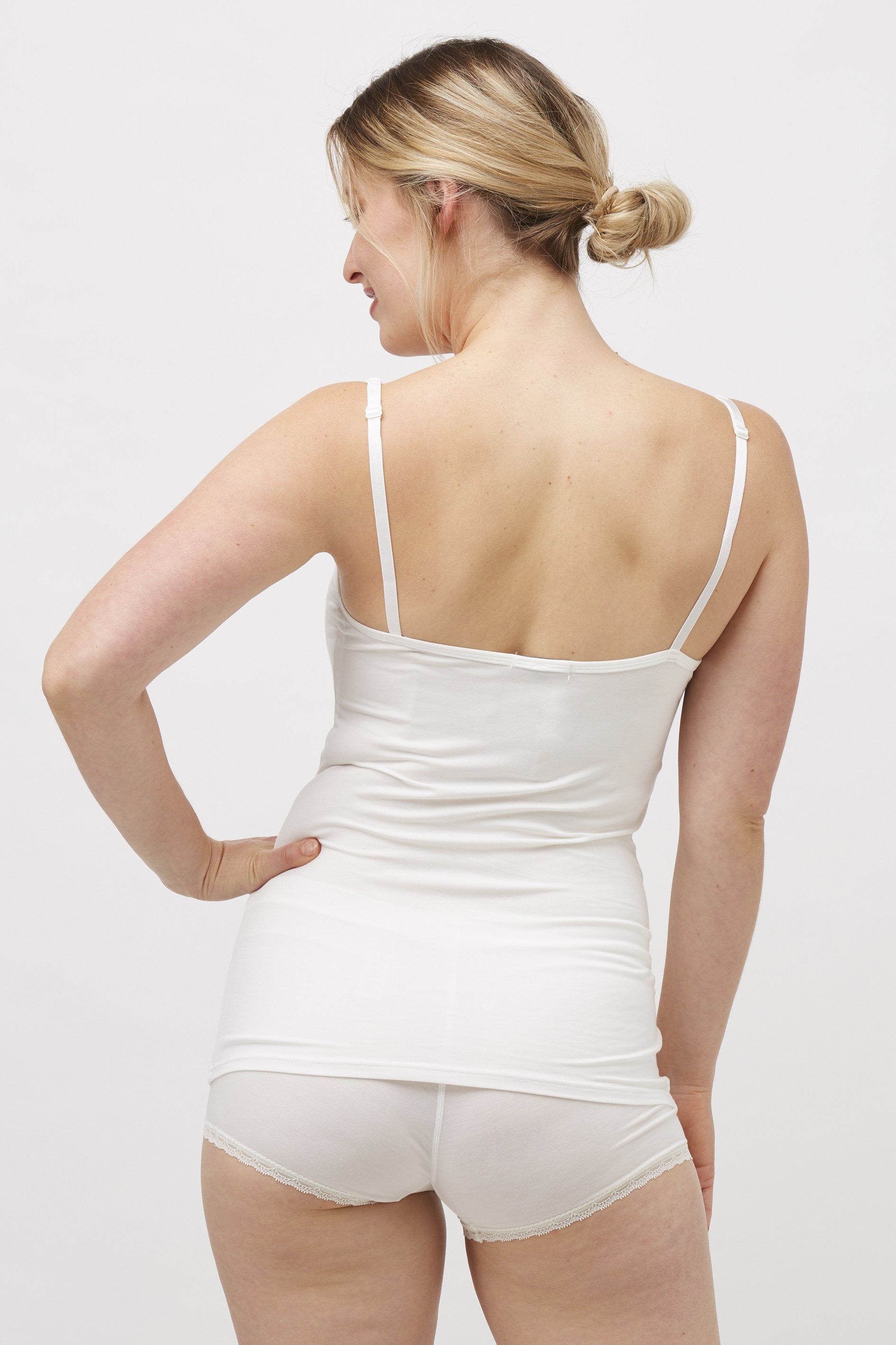 Lace Boyleg Short Milk