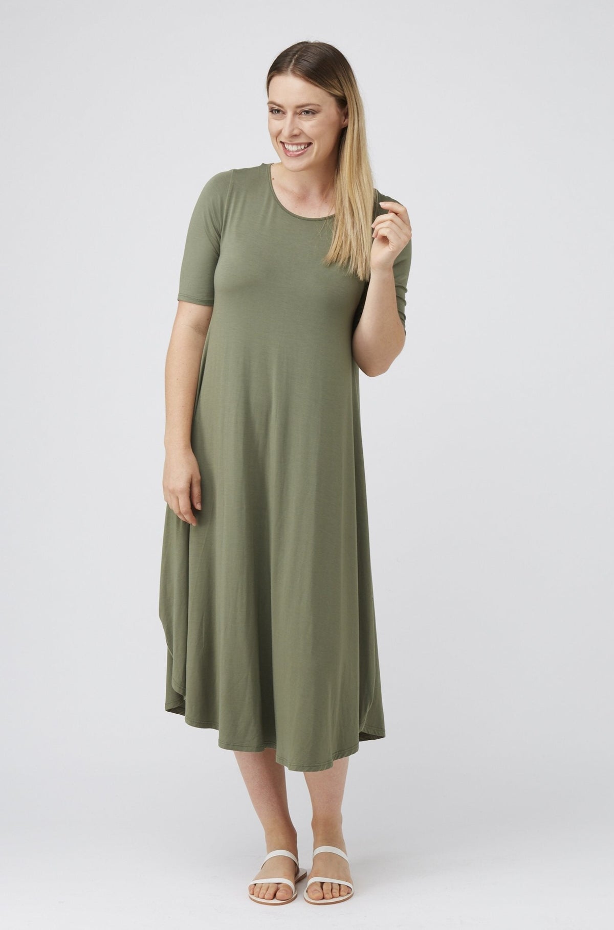 Original Tri Dress Olive